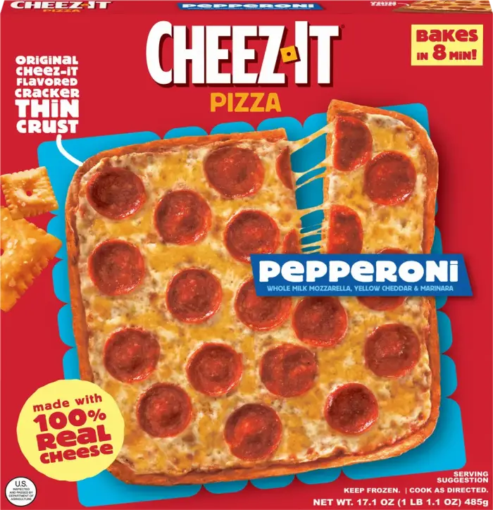 cheeze-it flavored pizza